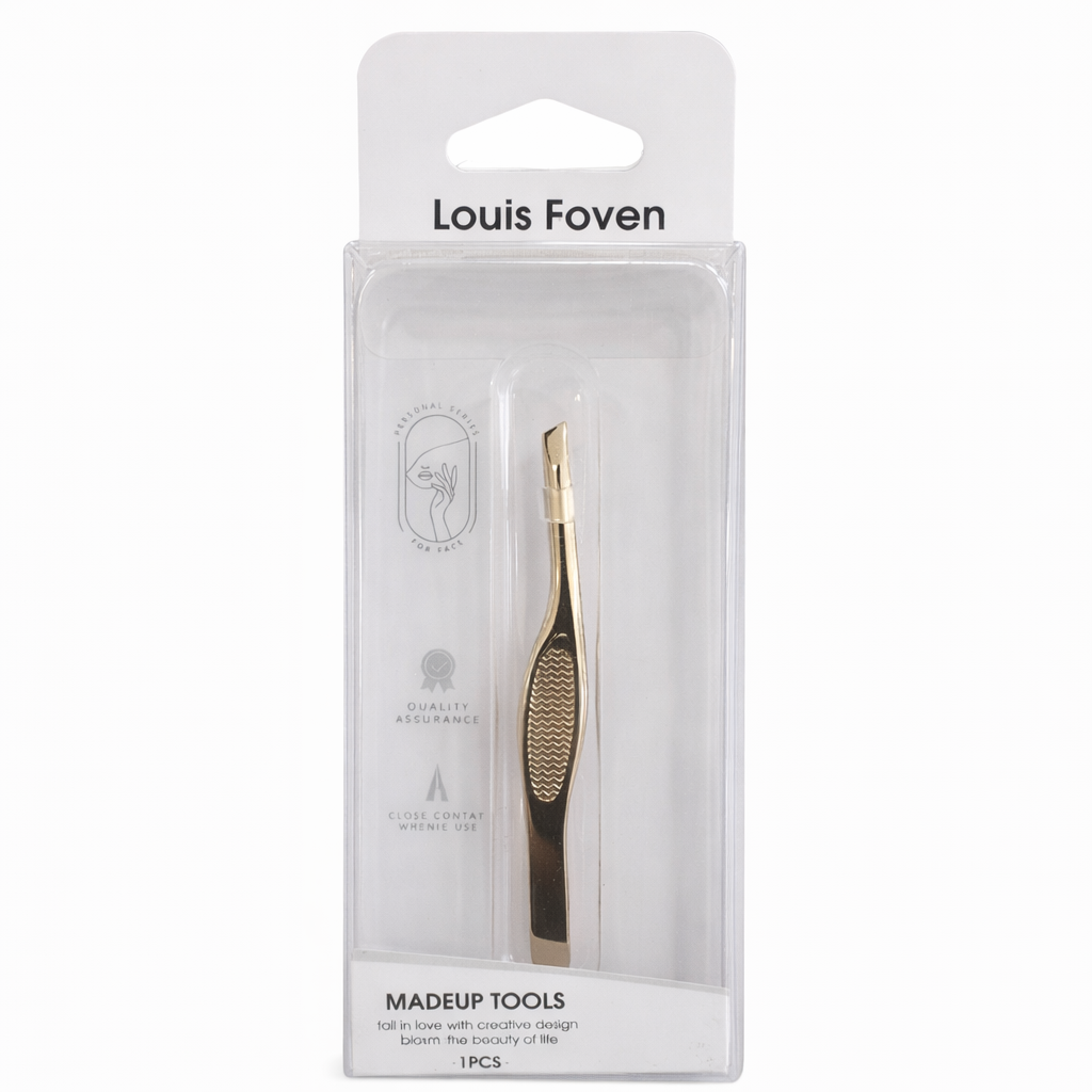 Louis Foven Precision Slant Tip Tweezers - Grace Louis Foven Precision Slant Tip Tweezers