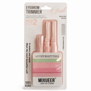 MIXUEER Precision Eyebrow Trimmer – 2 Piece Set