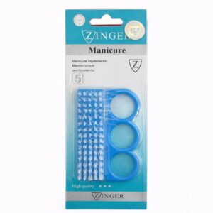 ZINGER Manicure Nail Cleaning Brush