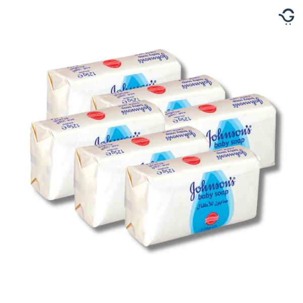 Johnson's Baby Soap 125gr 5+1 (6pcs) - Grace Johnson's Baby Soap 125gr 5+1 (6pcs)