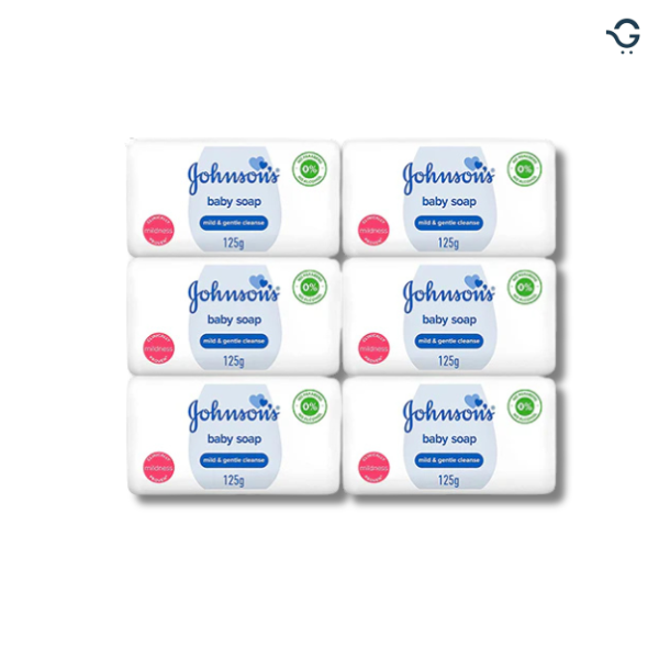 Johnson's Baby Soap 125gr 5+1 (6pcs) - Grace Johnson's Baby Soap 125gr 5+1 (6pcs)